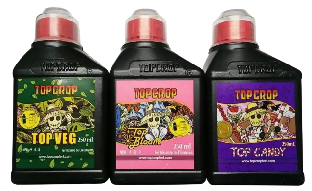Línea de fertilizantes para cultivo